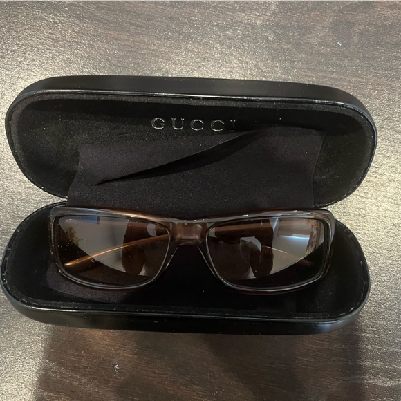 8. GUCCI Authentic Sunglasses Brown Vintage 90’s EUC with Case - Picture 8 of 8